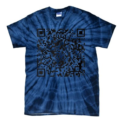 Funny Qr President Trump 4547 Trump Dancing Code Tie-Dye T-Shirt