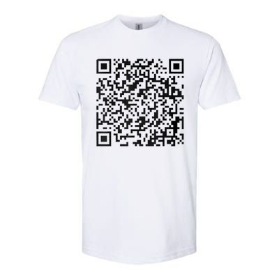 Funny Qr President Trump 4547 Trump Dancing Code Softstyle CVC T-Shirt