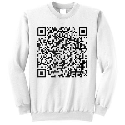 Funny Qr President Trump 4547 Trump Dancing Code Sweatshirt