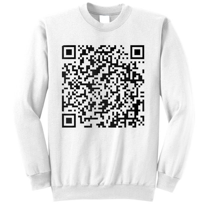 Funny Qr President Trump 4547 Trump Dancing Code Sweatshirt