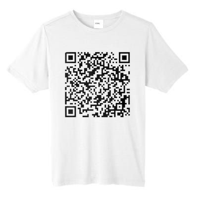 Funny Qr President Trump 4547 Trump Dancing Code Tall Fusion ChromaSoft Performance T-Shirt