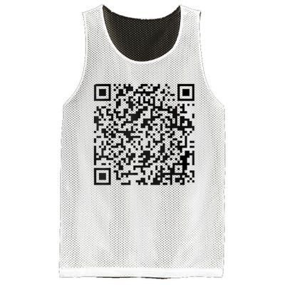 Funny Qr President Trump 4547 Trump Dancing Code Mesh Reversible Basketball Jersey Tank