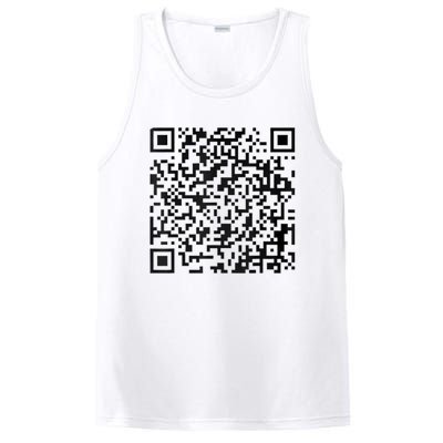 Funny Qr President Trump 4547 Trump Dancing Code PosiCharge Competitor Tank