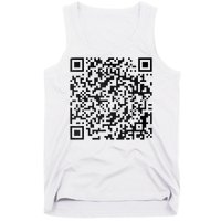 Funny Qr President Trump 4547 Trump Dancing Code Tank Top