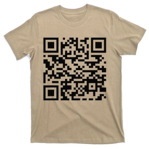 Funny Qr President Trump Dancing Scan And Dance T-Shirt