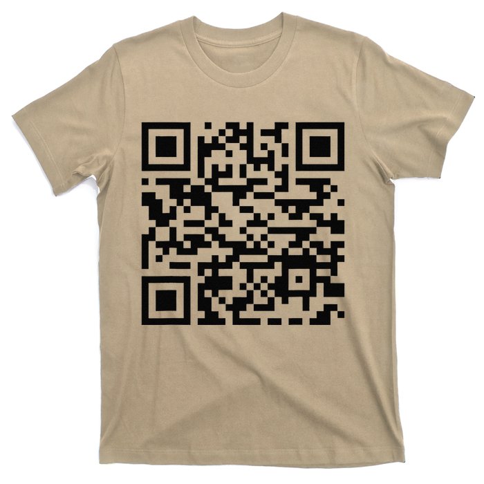 Funny Qr President Trump Dancing Scan And Dance T-Shirt