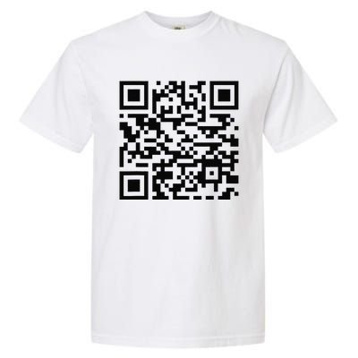 Funny Qr President Trump Dancing Scan And Dance Garment-Dyed Heavyweight T-Shirt