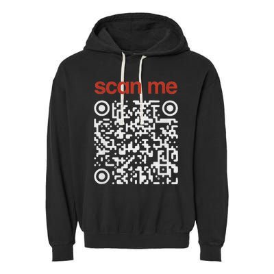 Funny Qr President Trump Dance Code Trump 4547 Garment-Dyed Fleece Hoodie