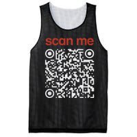 Funny Qr President Trump Dance Code Trump 4547 Mesh Reversible Basketball Jersey Tank