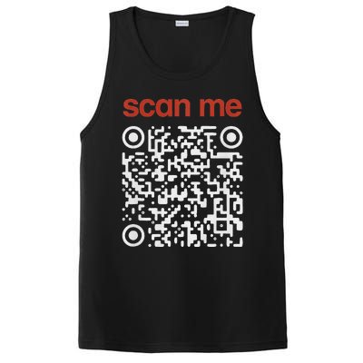 Funny Qr President Trump Dance Code Trump 4547 PosiCharge Competitor Tank