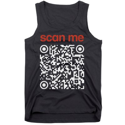 Funny Qr President Trump Dance Code Trump 4547 Tank Top