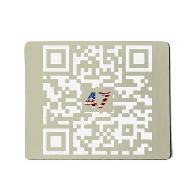 Funny Qr President Trump Dancing Scan And Dance Mousepad