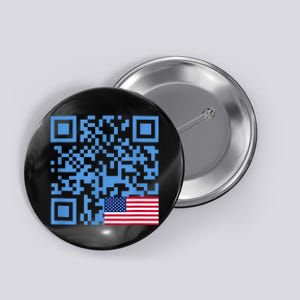 Funny Qr President Trump Dance Code Usa Flag Button