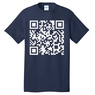 Funny Qr President Trump Dance Code Tall T-Shirt