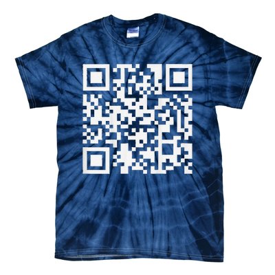 Funny Qr President Trump Dance Code Tie-Dye T-Shirt