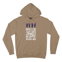 Funny Qr President Trump 4547 Trump Dancing Code Hoodie