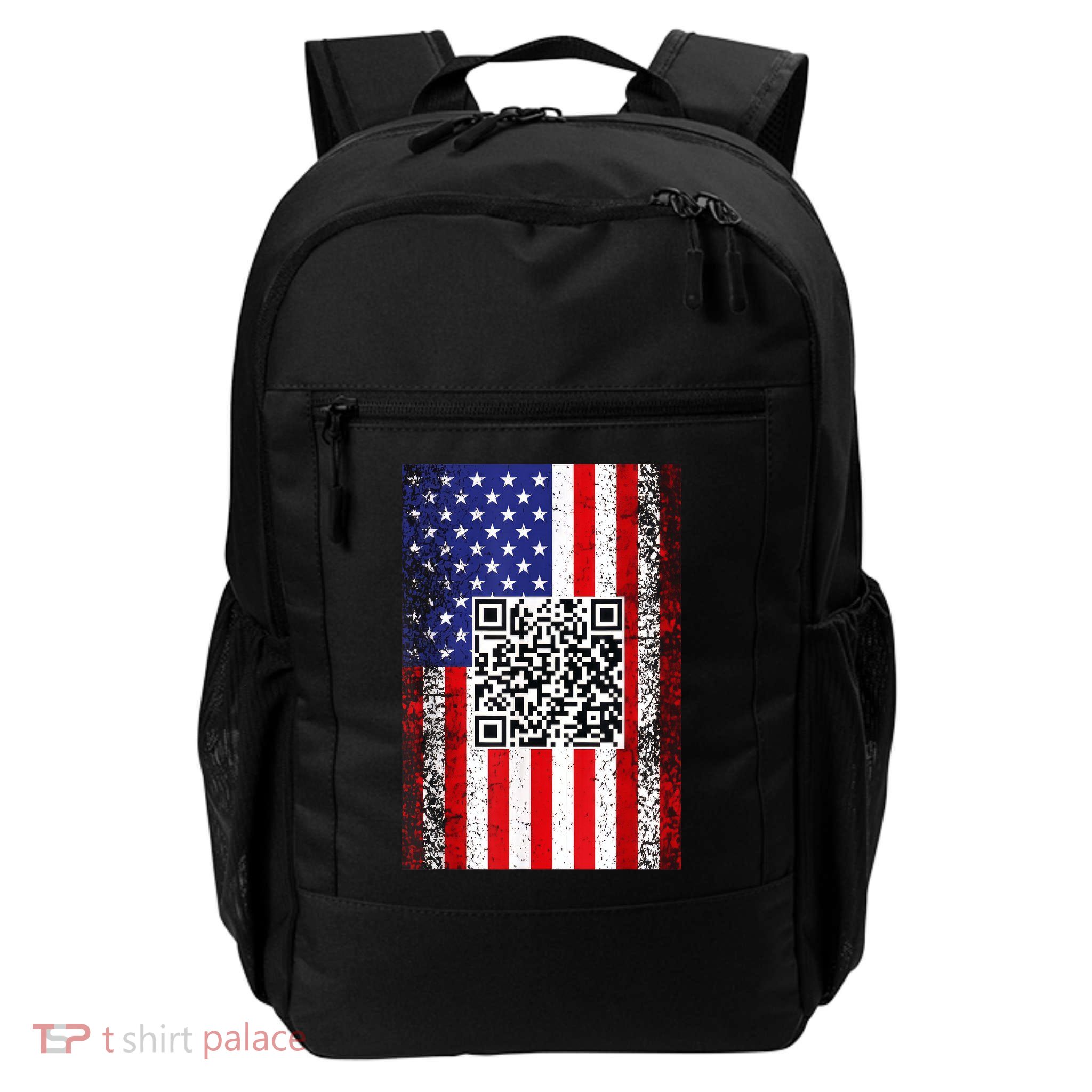 Funny Qr President Trump Code Dance Daily Commute Backpack