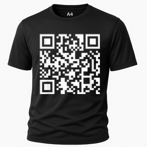 Funny Qr President Trump Dance Code Cooling Performance Crew T-Shirt