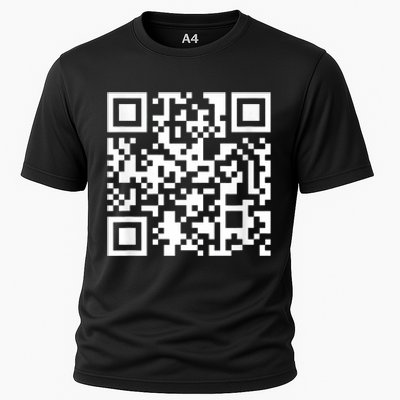 Funny Qr President Trump Dance Code Cooling Performance Crew T-Shirt