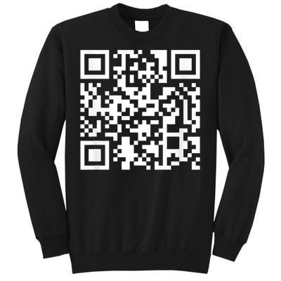 Funny Qr President Trump Dance Code Sweatshirt