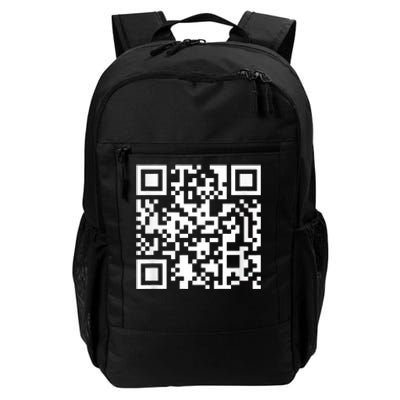 Funny Qr President Trump Dance Code Daily Commute Backpack