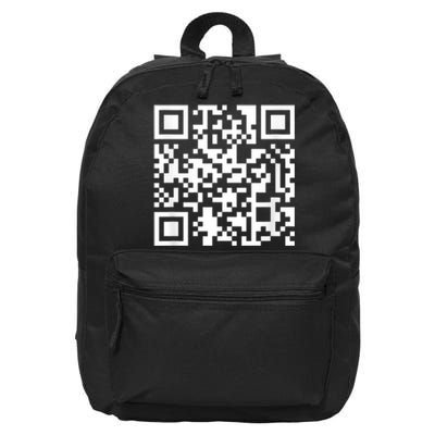 Funny Qr President Trump Dance Code 16 in Basic Backpack