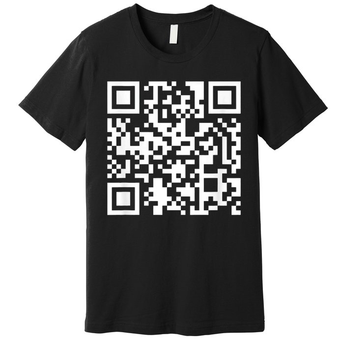 Funny Qr President Trump Dance Code Premium T-Shirt