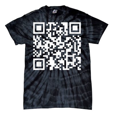 Funny Qr President Trump Dance Code Tie-Dye T-Shirt