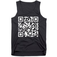 Funny Qr President Trump Dance Code Tank Top