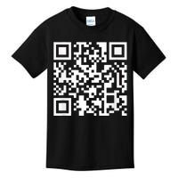 Funny Qr President Trump Dance Code Kids T-Shirt