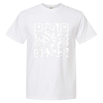 Funny Qr President Trump Dance Code Garment-Dyed Heavyweight T-Shirt