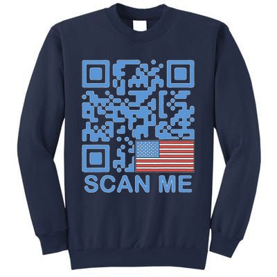 Funny Qr President Trump Dance Code 4547 Maga Trump 2024 Sweatshirt