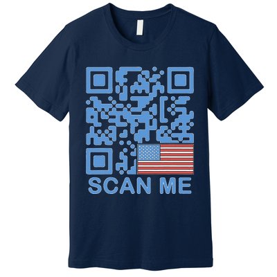 Funny Qr President Trump Dance Code 4547 Maga Trump 2024 Premium T-Shirt