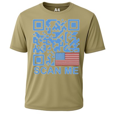 Funny Qr President Trump Dance Code 4547 Maga Trump 2024 Cooling Performance Crew T-Shirt