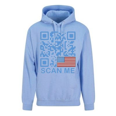 Funny Qr President Trump Dance Code 4547 Maga Trump 2024 Unisex Surf Hoodie