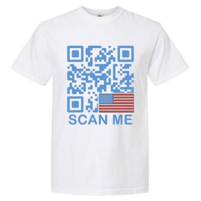 Funny Qr President Trump Dance Code 4547 Maga Trump 2024 Garment-Dyed Heavyweight T-Shirt