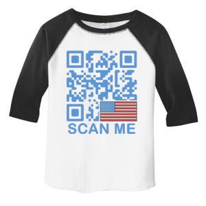 Funny Qr President Trump Dance Code 4547 Maga Trump 2024 Toddler Fine Jersey T-Shirt