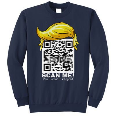 Funny Qr President Trump 4547trump Dancing Code Sweatshirt