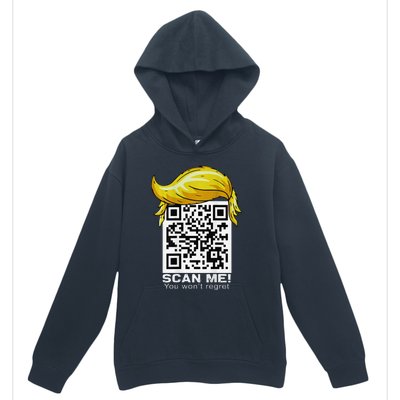 Funny Qr President Trump 4547trump Dancing Code Urban Pullover Hoodie