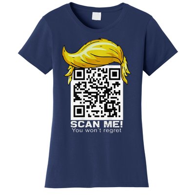 Funny Qr President Trump 4547trump Dancing Code Women's T-Shirt