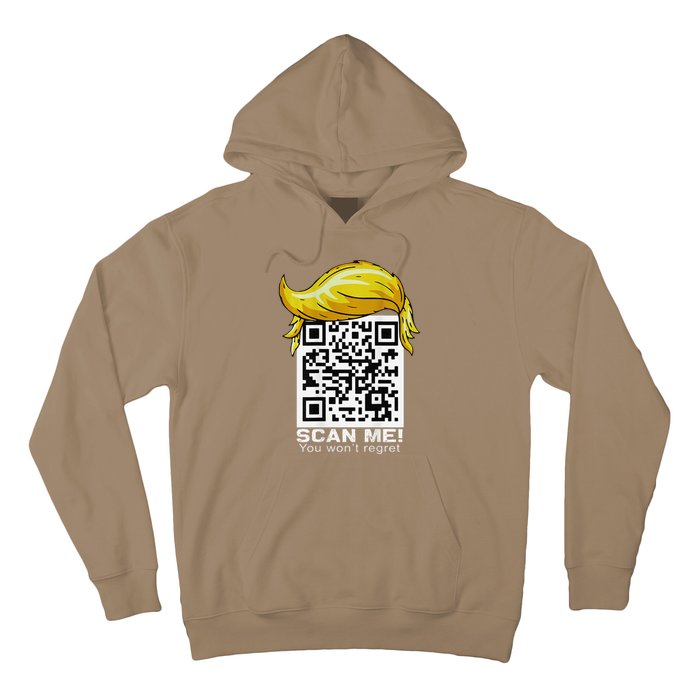 Funny Qr President Trump 4547trump Dancing Code Hoodie