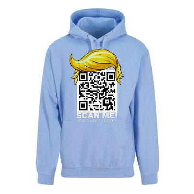 Funny Qr President Trump 4547trump Dancing Code Unisex Surf Hoodie