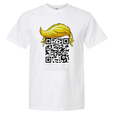 Funny Qr President Trump 4547trump Dancing Code Garment-Dyed Heavyweight T-Shirt