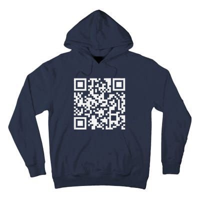 Funny Qr President Trump Dance Code Tall Hoodie