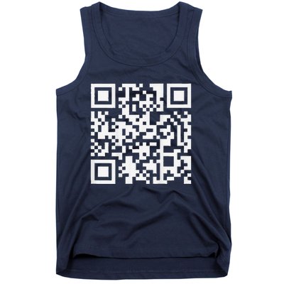 Funny Qr President Trump Dance Code Tank Top