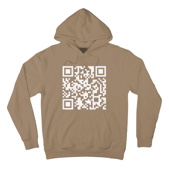 Funny Qr President Trump Dance Code Hoodie