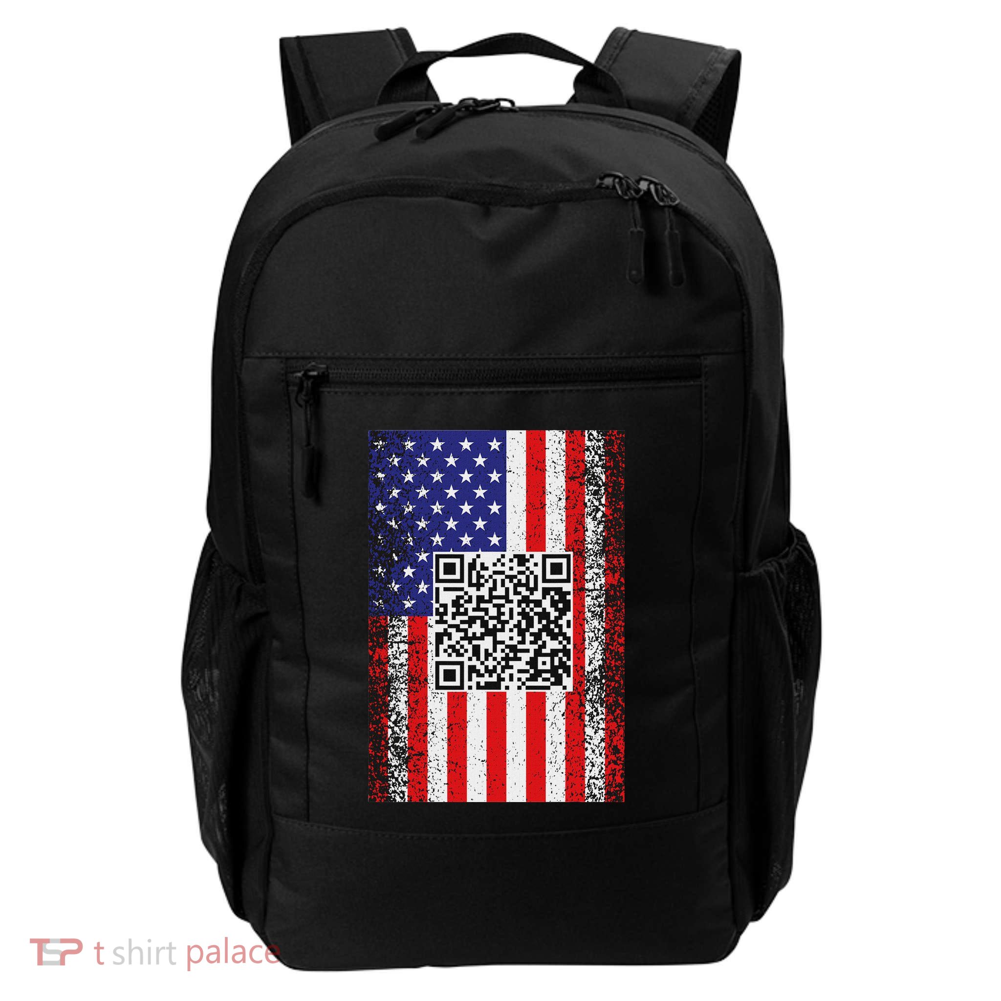 Funny Qr President Trump Code Dance Daily Commute Backpack