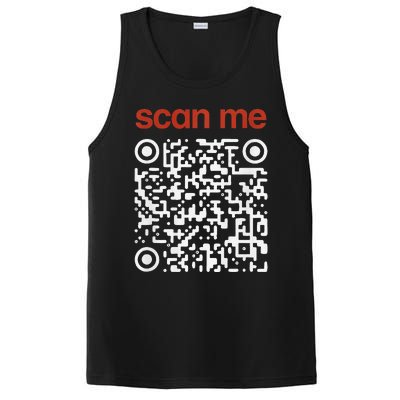 Funny Qr President Trump Dance Code Trump 4547 PosiCharge Competitor Tank