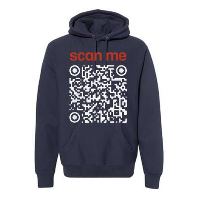 Funny Qr President Trump Dance Code Trump 4547 Premium Hoodie