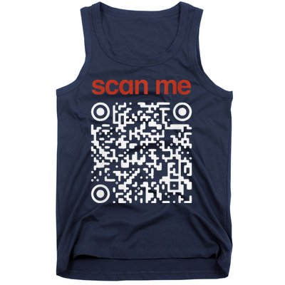 Funny Qr President Trump Dance Code Trump 4547 Tank Top